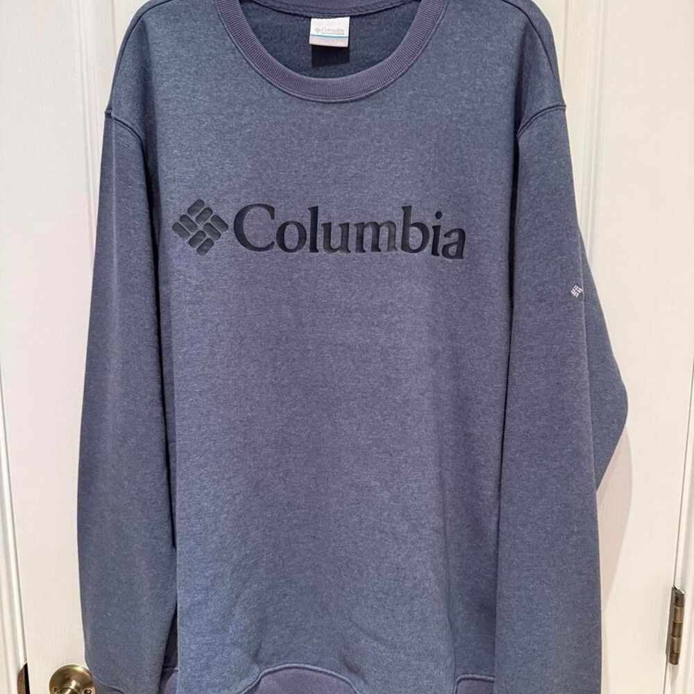 Columbia-sportswear Men's Blue and Navy Sweatshirt